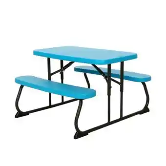 Sam's Club Mesa picnic lifetime infantil plegable azul glaciar oferta