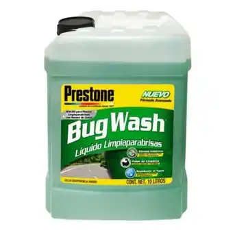 Sam's Club Limpiaparabrisas prestone bug wash 10 lts oferta