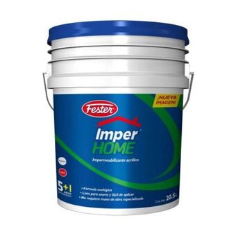 Impermeabilizante acrílico fester imperhome rojo 20.5 l