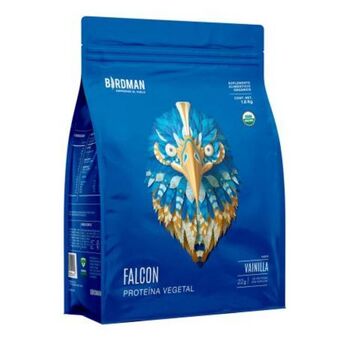 Proteína vegetal orgánica birdman en polvo sabor vainilla 1.8 kg