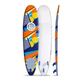 Tabla de surf bloo tide 8 pies naranja