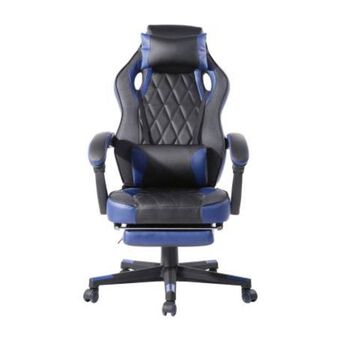 Sam's Club Silla gamer furniturer burgendy azul oferta