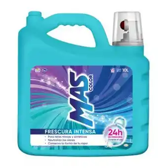 Sam's Club Detergente líquido mas cuidado y frescura 10 l oferta