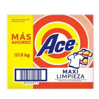 Sam's Club Detergente en polvo ace 8 kg oferta
