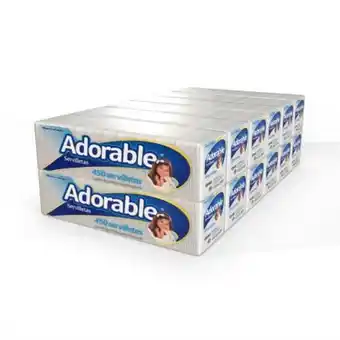 Servilletas adorable 12 paquetes con 450 pzas c/u