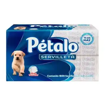 Sam's Club Servilletas pétalo hoja sencilla 4 paquetes con 450 pzas c/u oferta