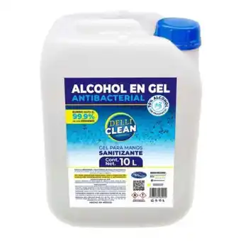 Gel antibacterial delli clean 10 l