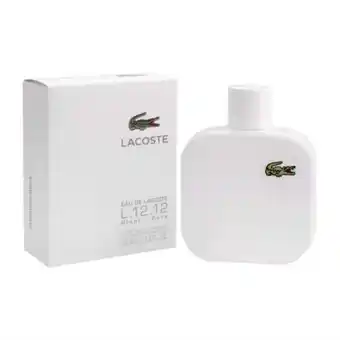Sam's Club Fragancia lacoste l.12.12. white para caballero 100 ml oferta