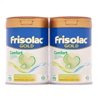 Sam's Club Fórmula infantil frisolac gold comfort con 2 latas de 800 g c/u oferta