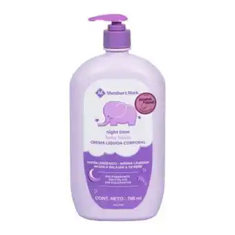 Crema corporal para bebé member's mark 798 ml