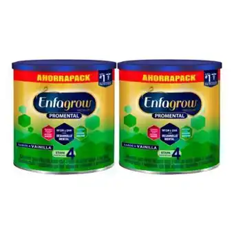Alimento en polvo enfagrow promental etapa 4 con 2 latas de 1.5 kg c/u