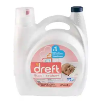 Sam's Club Detergente líquido dreft para ropa de bebé 4.43 l oferta