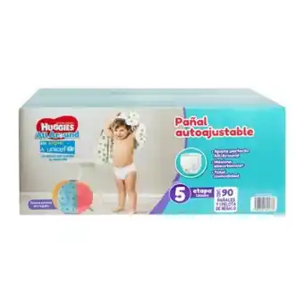Sam's Club Pañal etapa 5 huggies all around 90 pzas + 1 suave peluche de regalo oferta