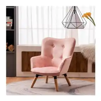 Sam's Club Silla infantil de terciopelo member's mark rosa oferta