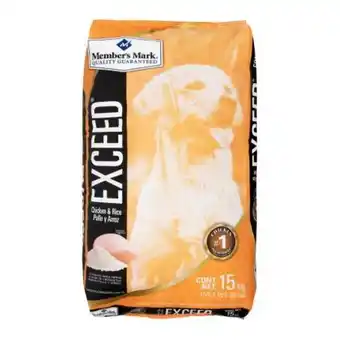 Sam's Club Alimento para perros member's mark exceed 15 kg oferta