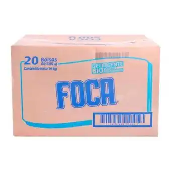 Sam's Club Detergente en polvo foca 20 pzas de 500 g oferta