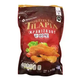 Sam's Club Filete de tilapia member's mark empanizado 1.36 kg oferta