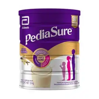 Sam's Club Pediasure plus abbott en polvo sabor vainilla 1.6 kg oferta