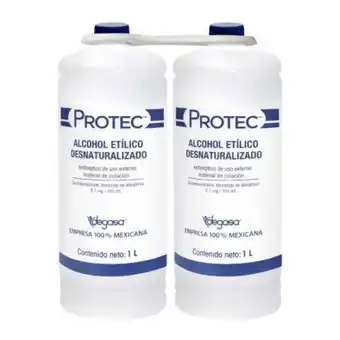 Sam's Club Alcohol etílico protec 2 pzas de 1 c/u oferta