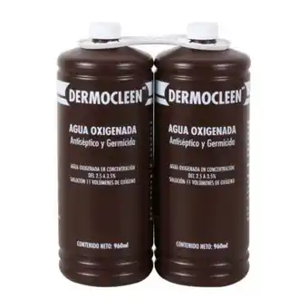 Sam's Club Agua oxigenada dermocleen 2 pzas de 960 ml oferta