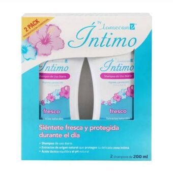 Shampoo íntimo lomecan v fresco 2 pzas de 200 ml