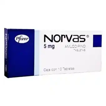 Sam's Club Norvas 5 mg con 10 tabletas oferta