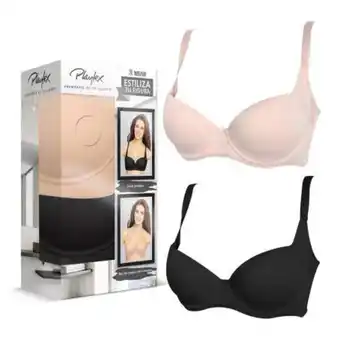 Set de bras lisos playtex talla 38c 2 pzas