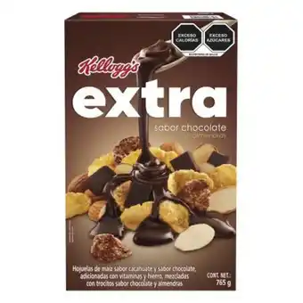 Sam's Club Cereal extra kellogg's sabor chocolate con almendras 765 g oferta