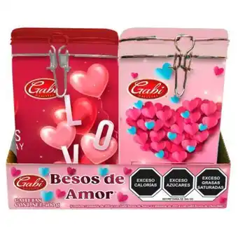 Sam's Club Galletas gabi besos de amor nuez y chocolate 2 pzas de 200 g oferta