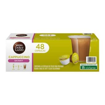 Cápsulas de café dolce gusto nescafé cappuccino skinny 48 pzas