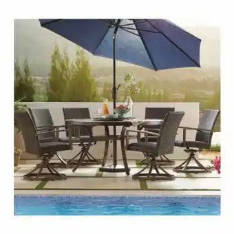 Sam's Club Comedor de mimbre member's mark fremont de 8 pzas oferta