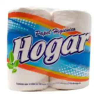 Papel higienico hogar 4 pk 300 hd