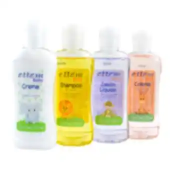 Mega kit shampoo, jabón, crema y colonia para bebé por solo $49.99