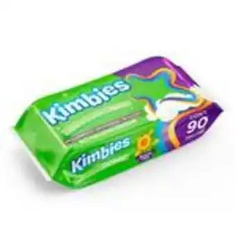 Toallitas húmedas kimbies 90 pzas.