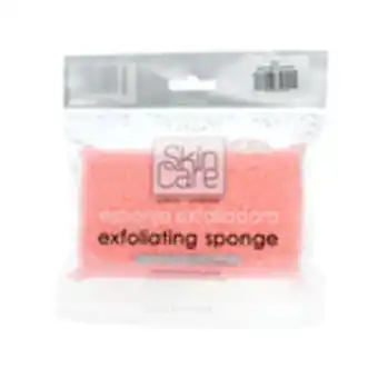 Skin care esponja exfoliadora 13 x 8 x 2.7cm