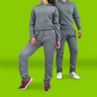 Conjunto unisex gris medio