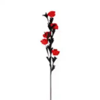 Waldos Ramito de rosas artificiales inkanto, excelente decoración, color rojo oferta