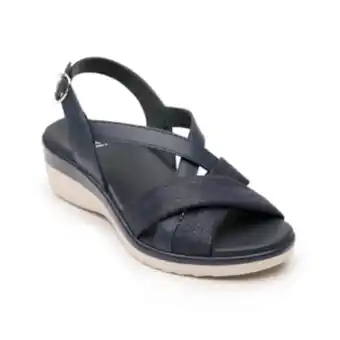 Sandalia casual flexi para mujer estilo 116001 azul