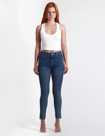 Guess Jeans oh pomp! corte skinny con bolsillos oferta