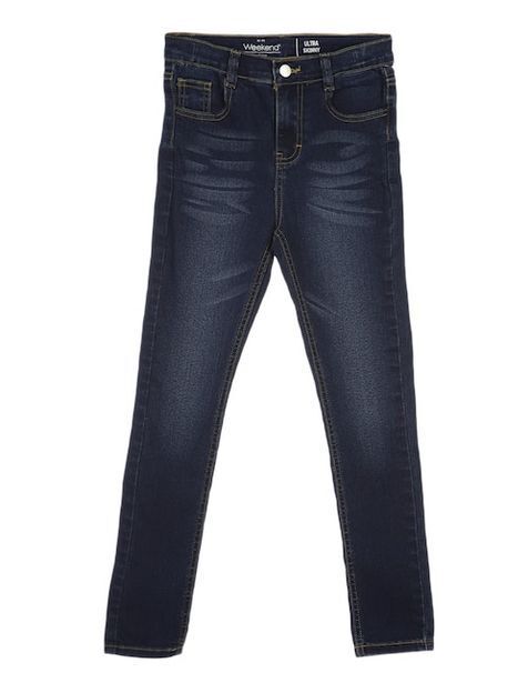 Jeans ultra skinny weekend stone wash corte ajustado para niña oferta en  Guess