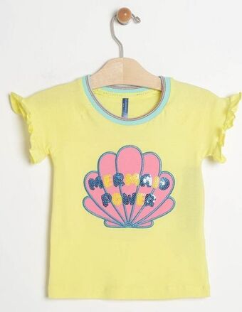 Guess Playera weekend baby cuello redondo para niña oferta