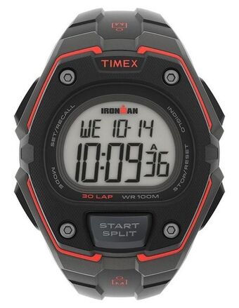 Reloj timex c30 extensible de silicón con logotipo para caballero