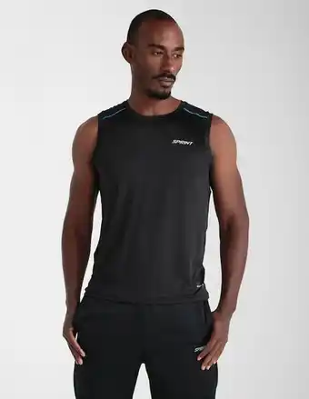 Guess Playera deportiva sprint de entrenamiento para hombre oferta