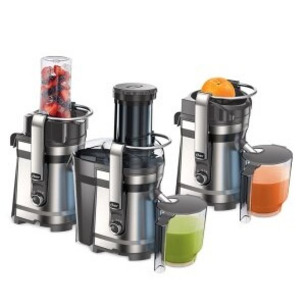 EXTRACTOR DE JUGOS 3 EN 1 CON AUTOLIMPIEZA OSTER
