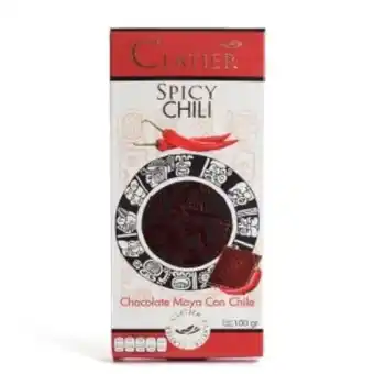 Barra chocolate semiamargo con chilli 100gr clatier