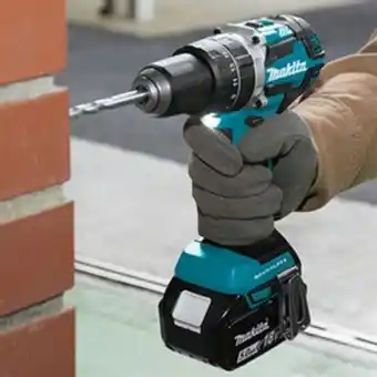 Combo de taladro y atornillador inalámbrico makita azul dlx2336syx