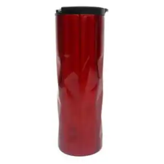 Termo diamante de acero inoxidable de 500ml color rojo