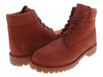 Timberland a1kph d96 red 6" prem boot 22-25