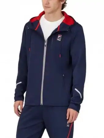 Fila lm 038353 410 peac/cred coulty tech hoodie s-xl
