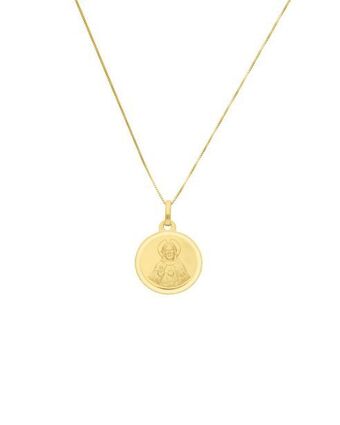 Joyerías Bizzarro Medalla de oro amarillo 14k sin cadena oferta